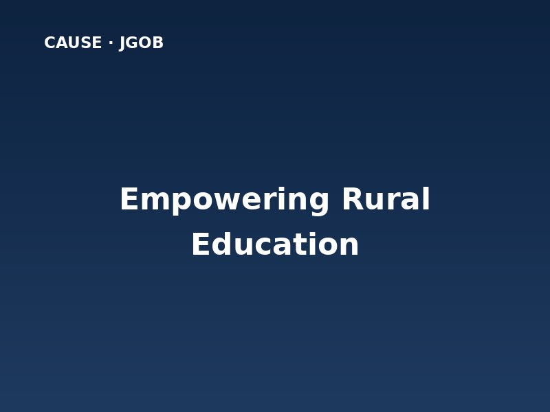 Empowering Rural Education